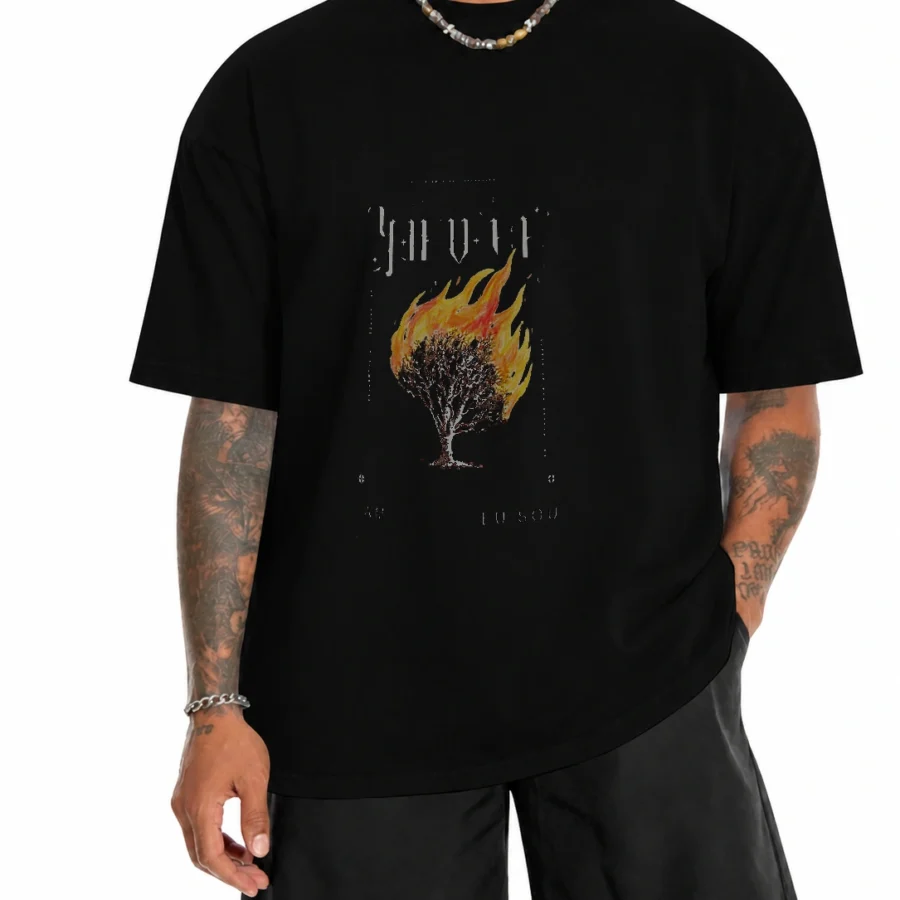 Camiseta unissex 180g Êxodo 3:14 · Yahweh em vista principal