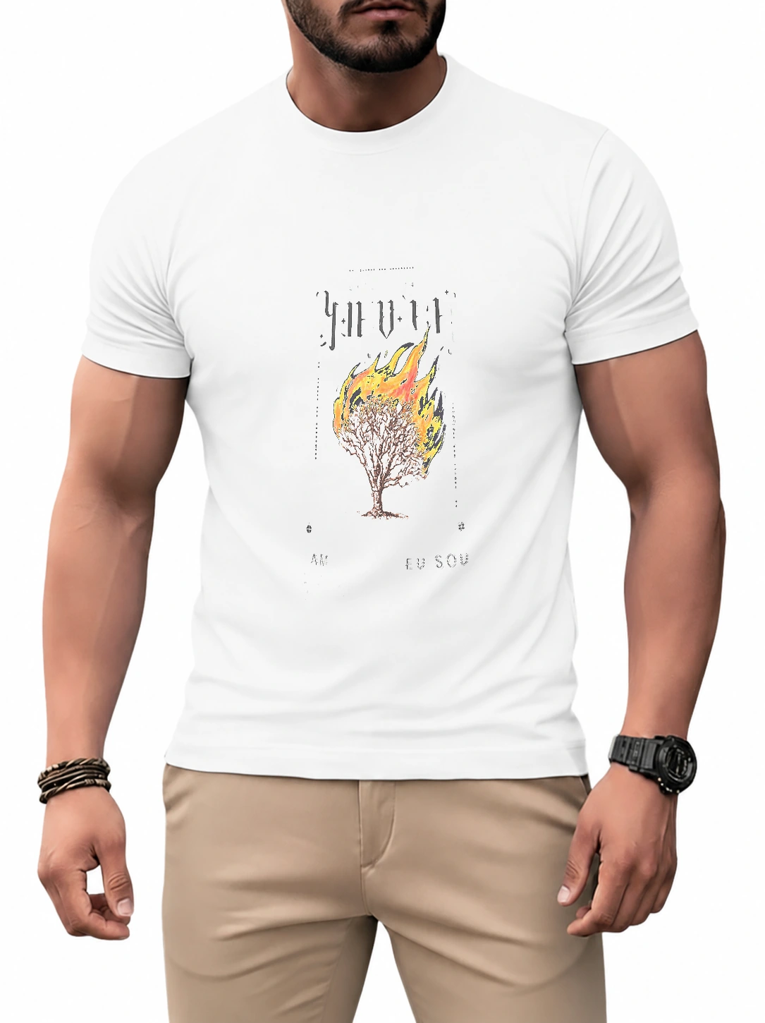 Camiseta dry unissex Êxodo 3:14 · Yahweh | Fé que Veste