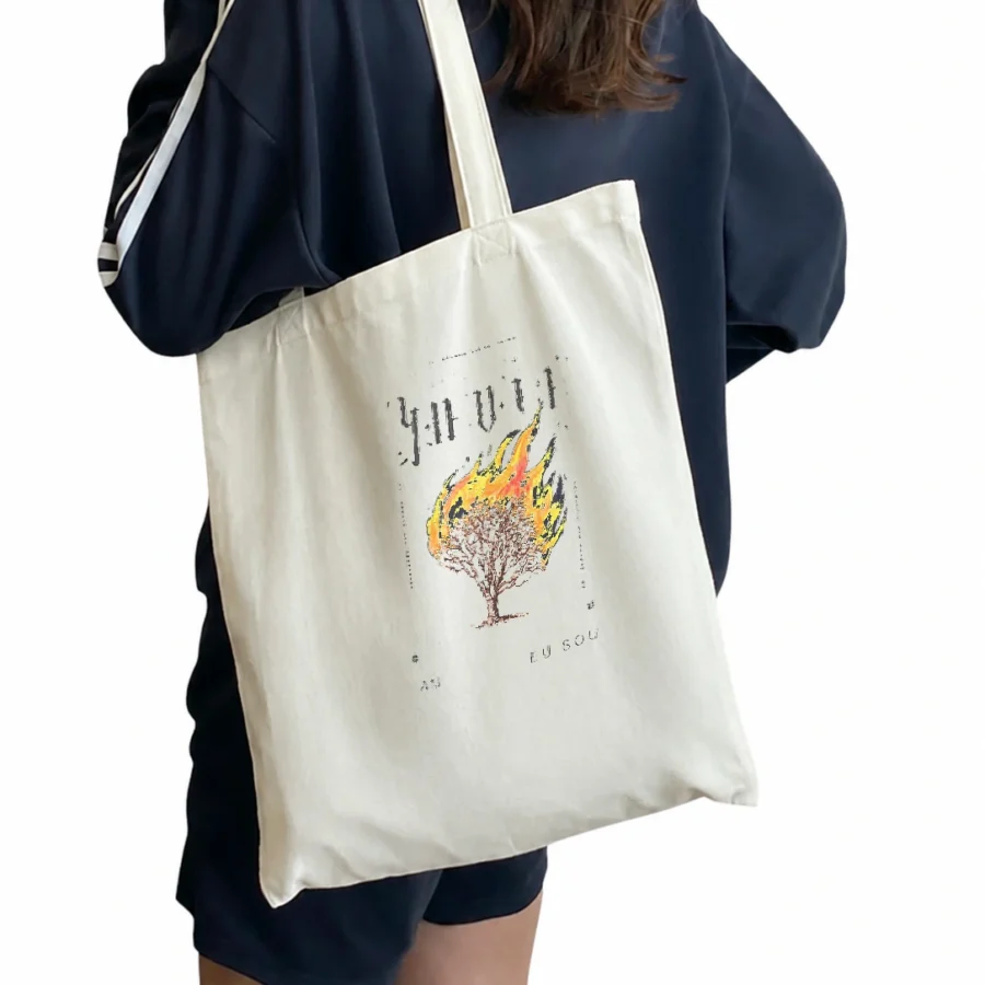 Ecobag de algodão Êxodo 3:14 · Yahweh em vista principal