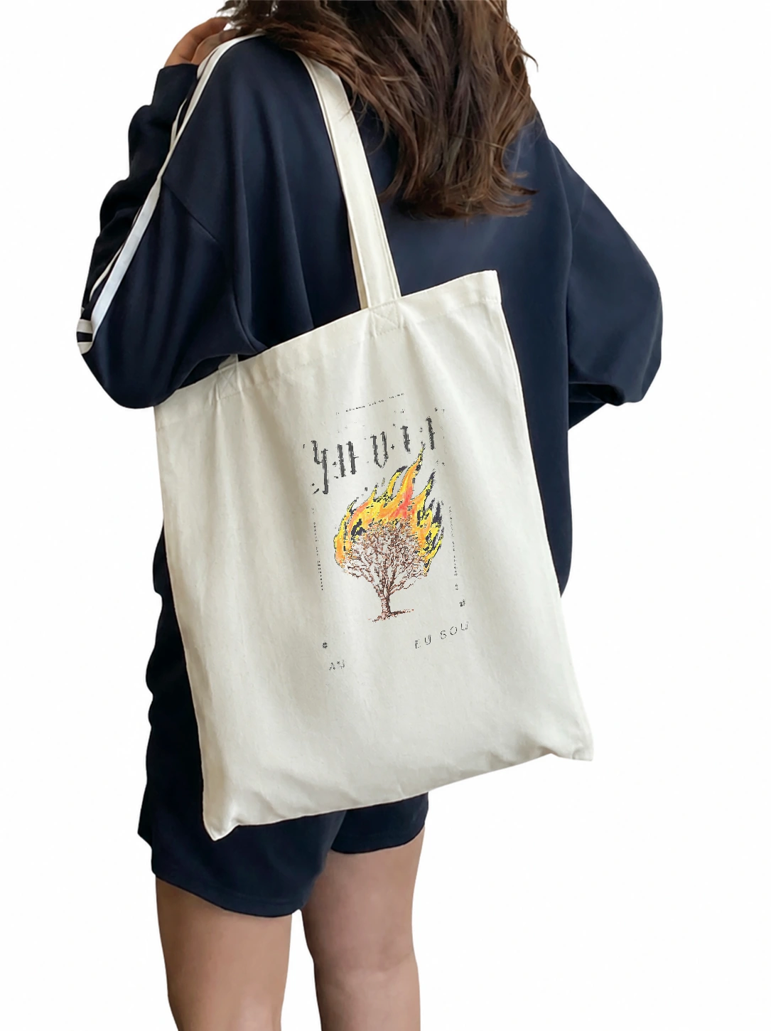 Ecobag de algodão Êxodo 3:14 · Yahweh em vista principal