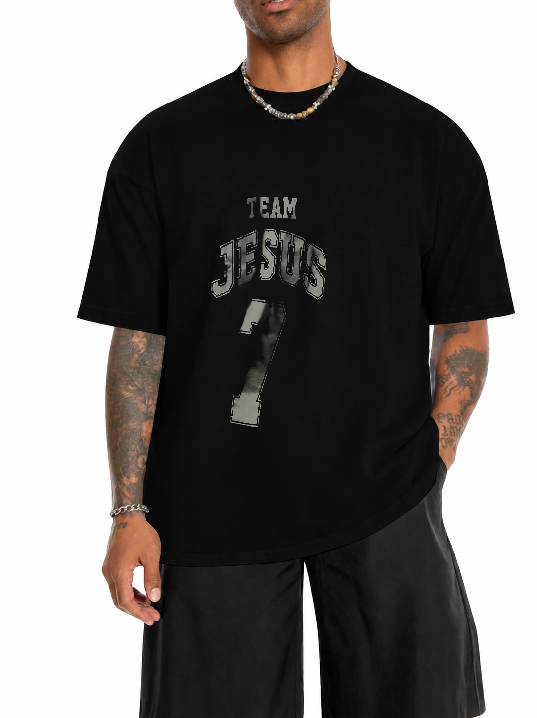 Camiseta unissex 180g Team Jesus · 7 | Fé que Veste