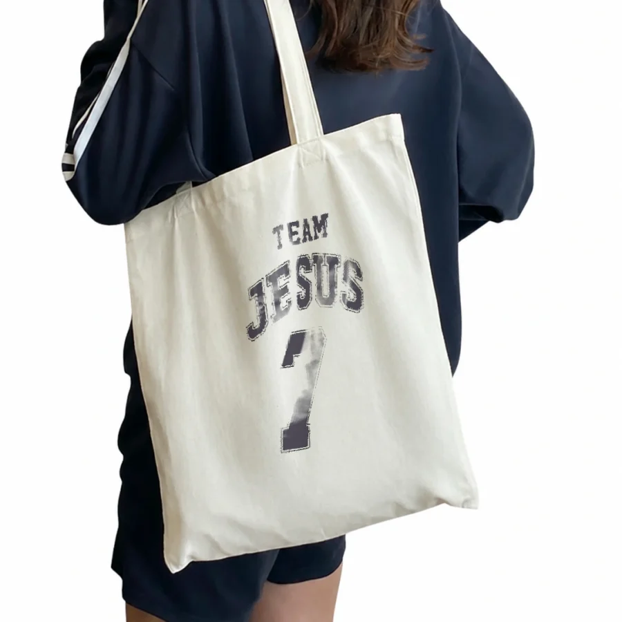 Ecobag de algodão Team Jesus · 7 em vista principal