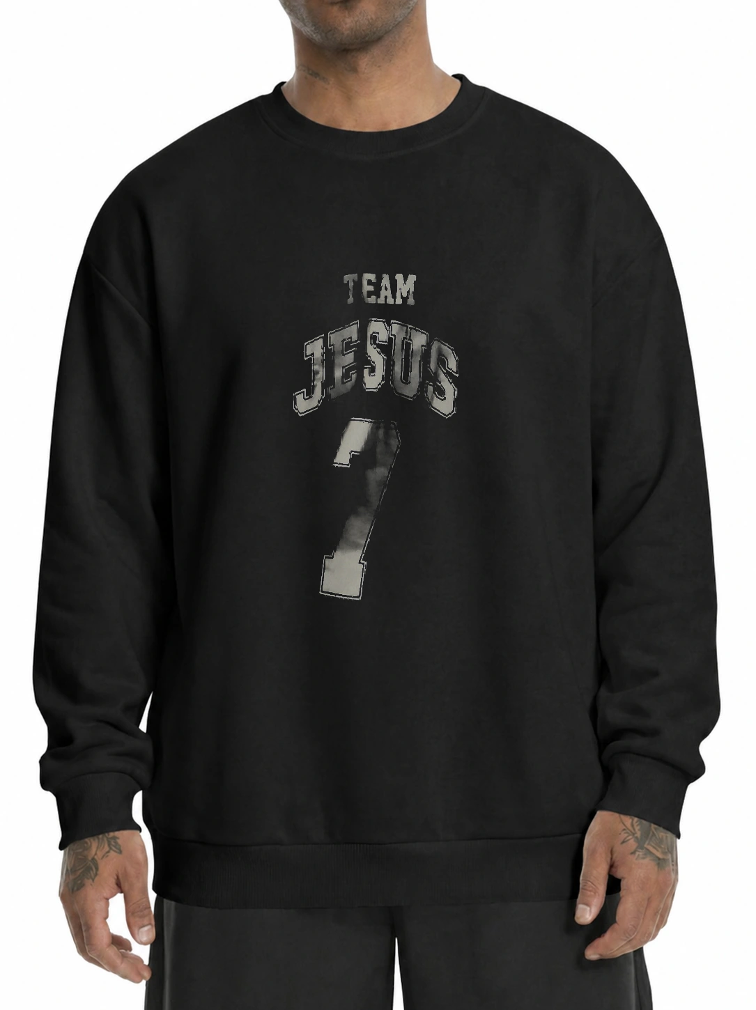 Moletom unissex 320g Team Jesus · 7 | Fé que Veste