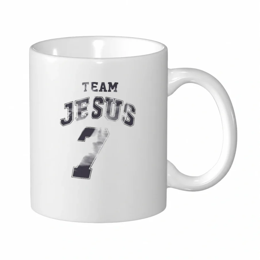 Caneca de cerâmica 340g Team Jesus · 7 em vista principal